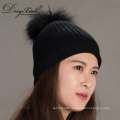 Wholesale Cheap And Fashion Winter Knitted Beanie Hat Pom